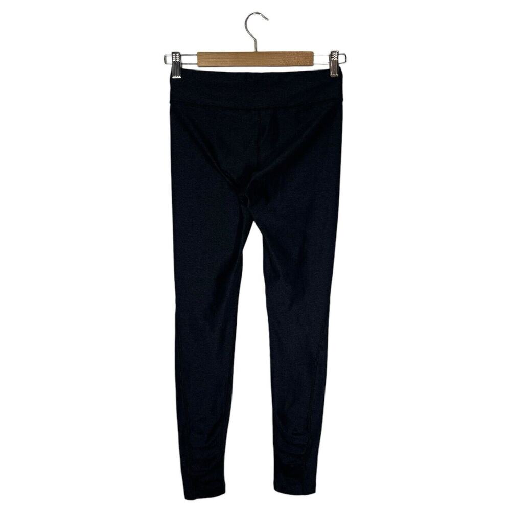 The North Face Leggings Womens S Ankle Pants Logo Stretch Pull On Yoga Gray - Picture 2 of 11